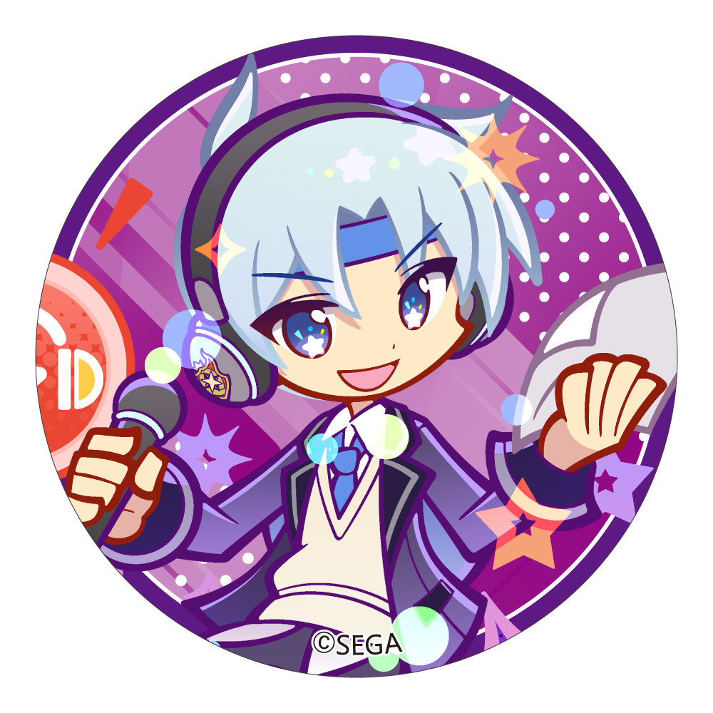 ぷよぷよ 缶バッジ 幾星学園のシェゾ - official product image | AniSmile