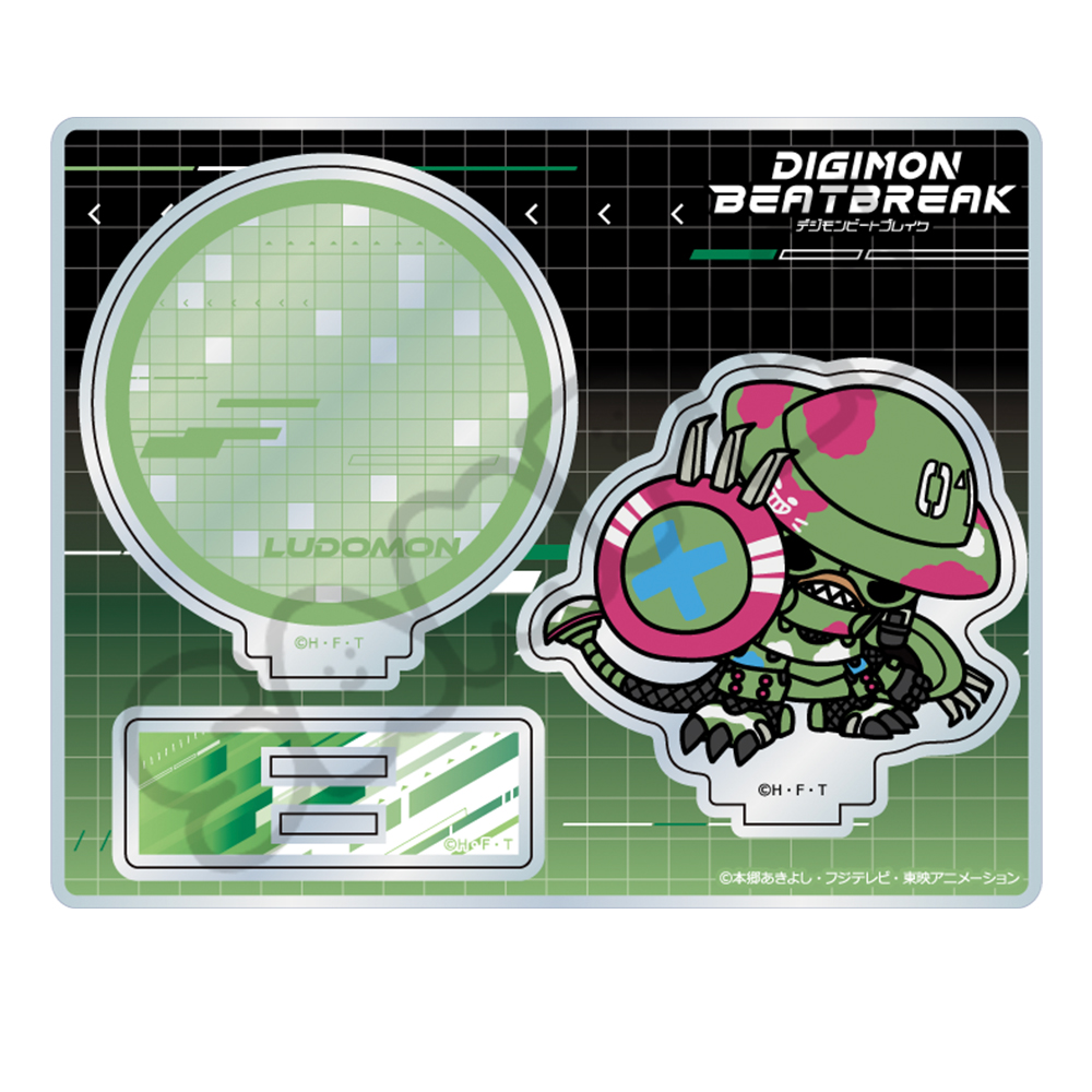 TVアニメ『DIGIMON BEATBREAK』第2弾 アクリルスタンド SF(ルドモン) Image 2 | AniSmile