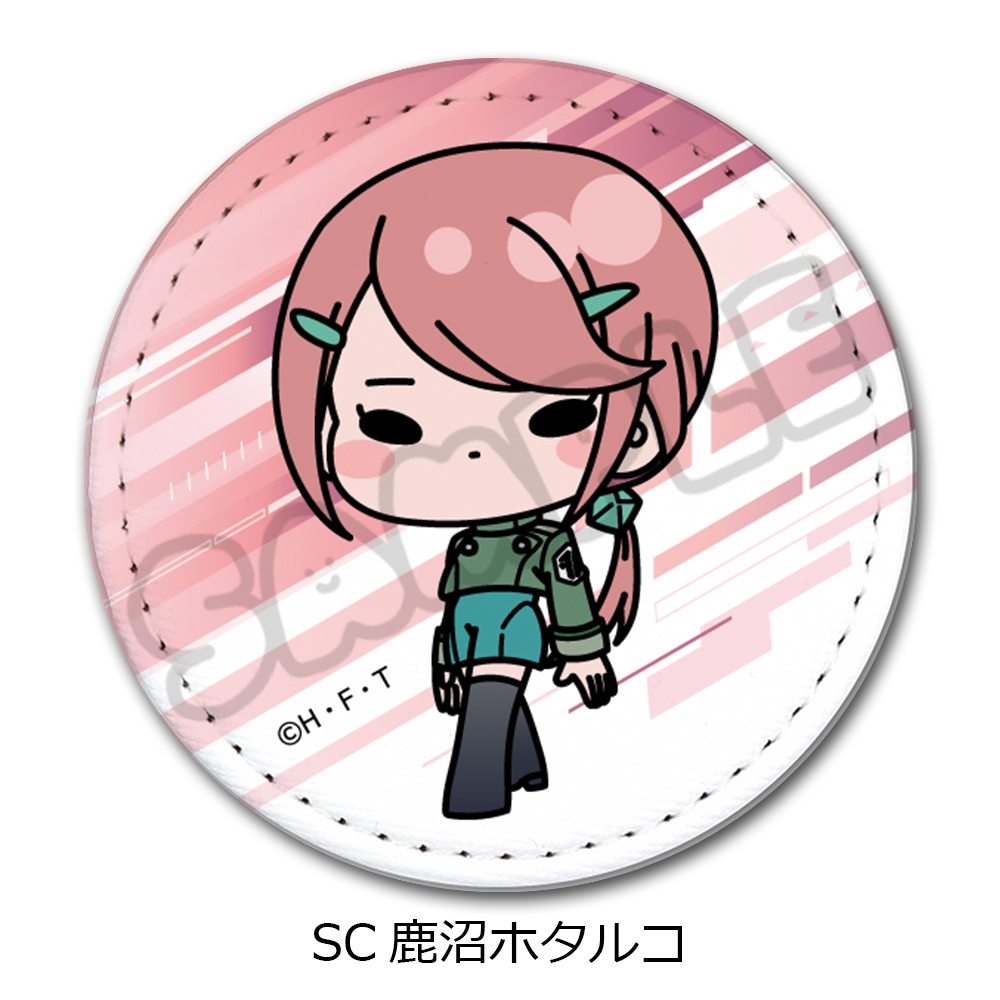 TVアニメ『DIGIMON BEATBREAK』第2弾 レザーバッジ SC(鹿沼ホタルコ) - official product image | AniSmile