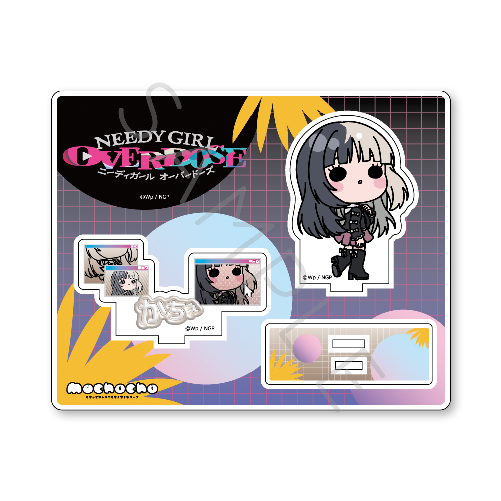 アニメ「NEEDY GIRL OVERDOSE」 アクリルスタンド C(かちぇ) Image 4 | AniSmile