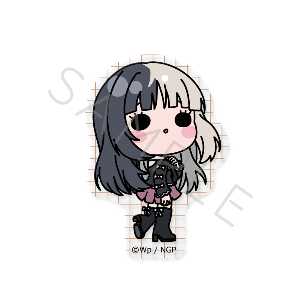 アニメ「NEEDY GIRL OVERDOSE」 クリアカードステッカー C(かちぇ) Image 3 | AniSmile