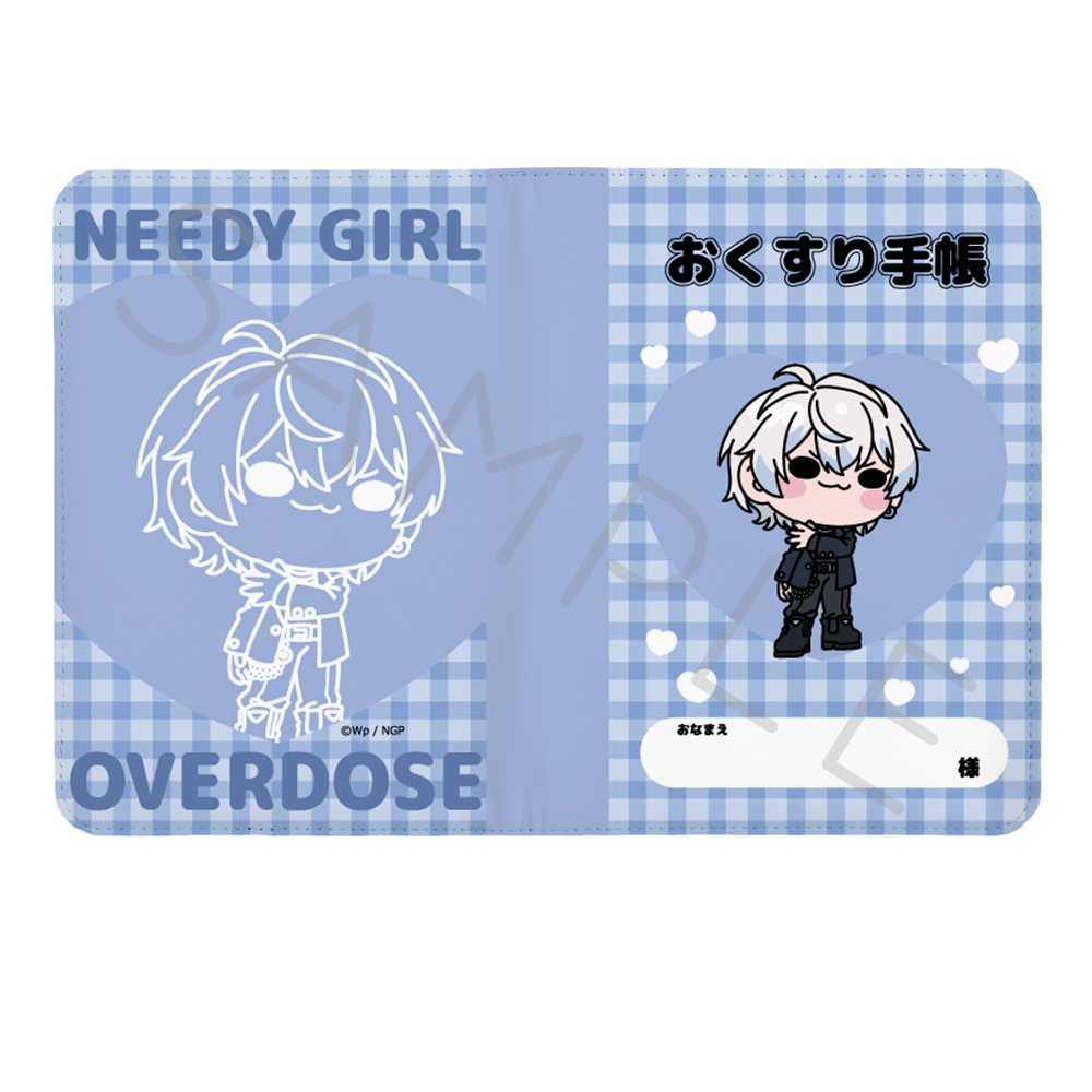 アニメ「NEEDY GIRL OVERDOSE」 お薬手帳ケース F(禰󠄀智禍さま) 图片 3 | AniSmile