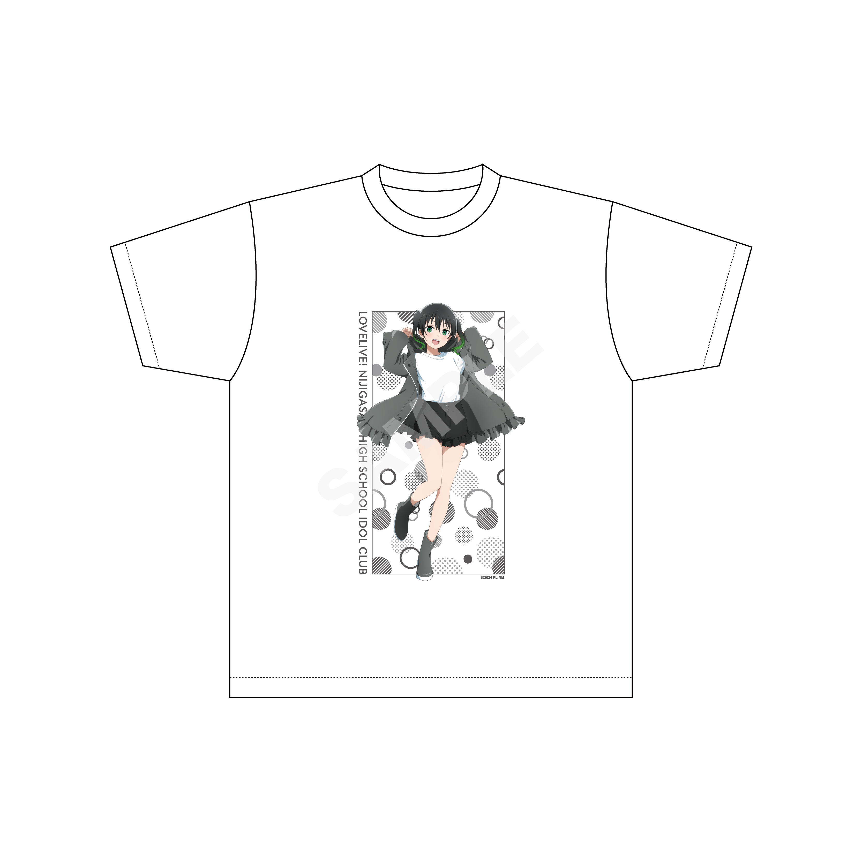 【ラブライブ!虹ヶ咲学園スクールアイドル同好会】レインコートver. Tシャツ /A 高咲 侑 - AniSmile
