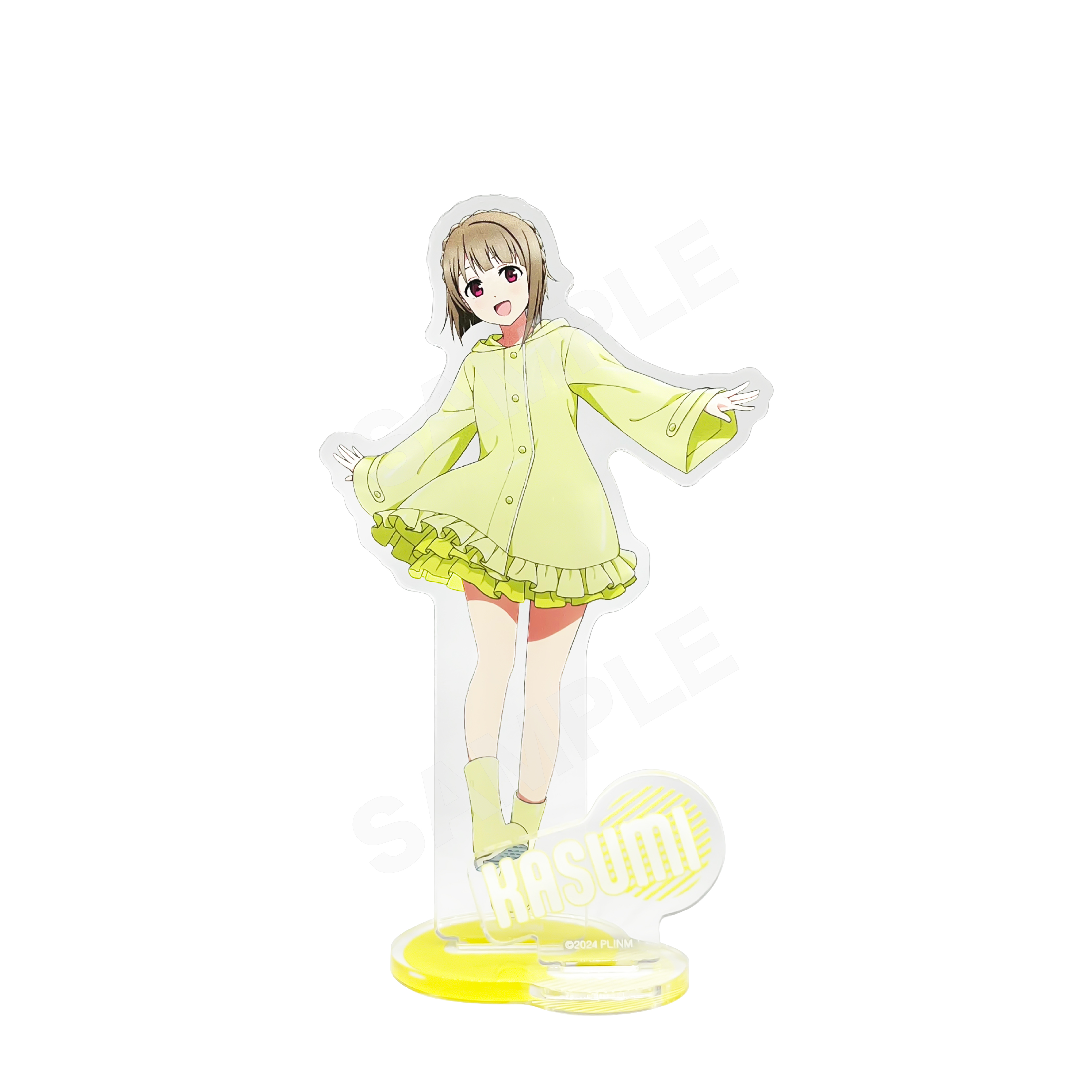 【ラブライブ!虹ヶ咲学園スクールアイドル同好会】レインコートver. アクリルスタンド /C 中須 かすみ Image 2 | AniSmile