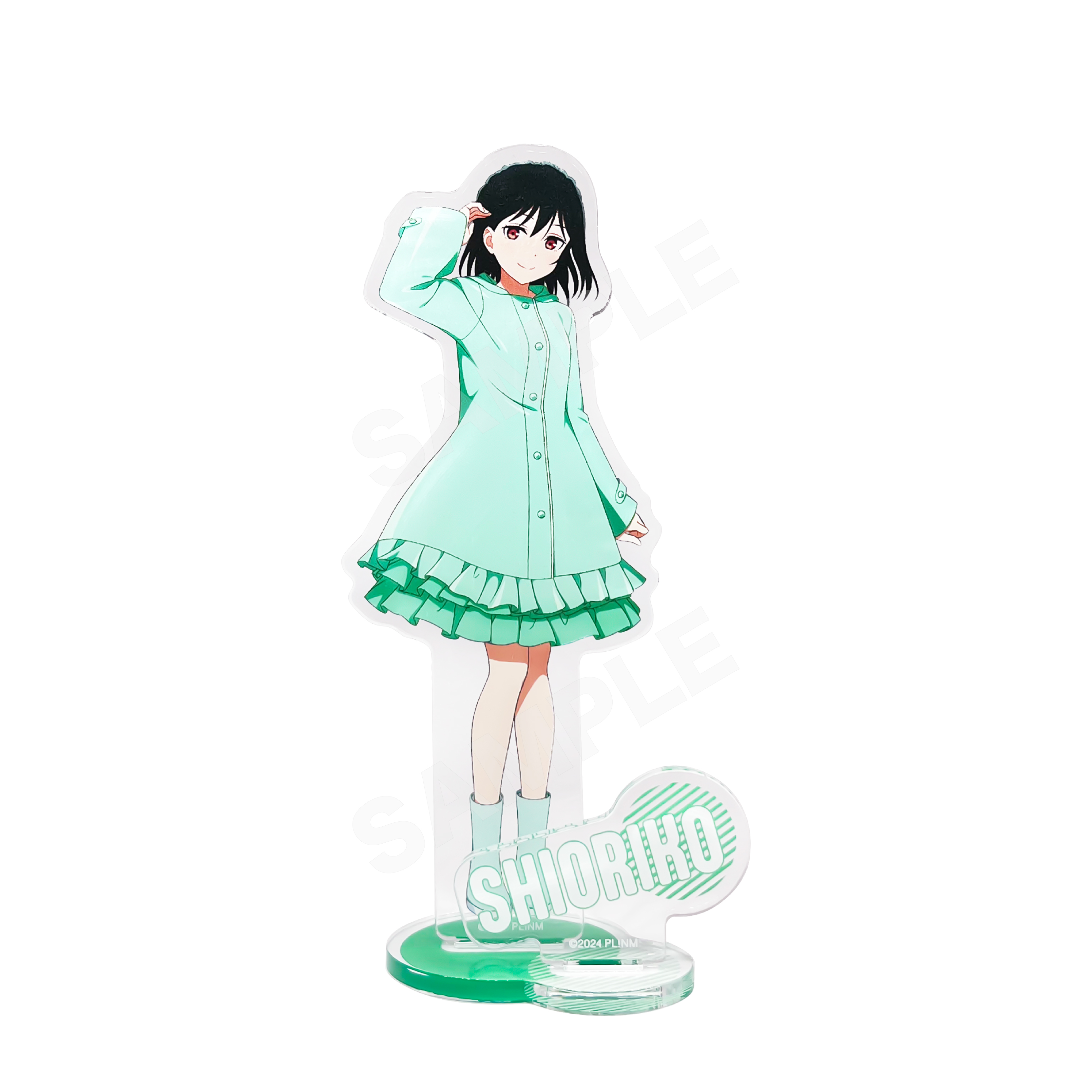 【ラブライブ!虹ヶ咲学園スクールアイドル同好会】レインコートver. アクリルスタンド /K 三船 栞子 Image 2 | AniSmile