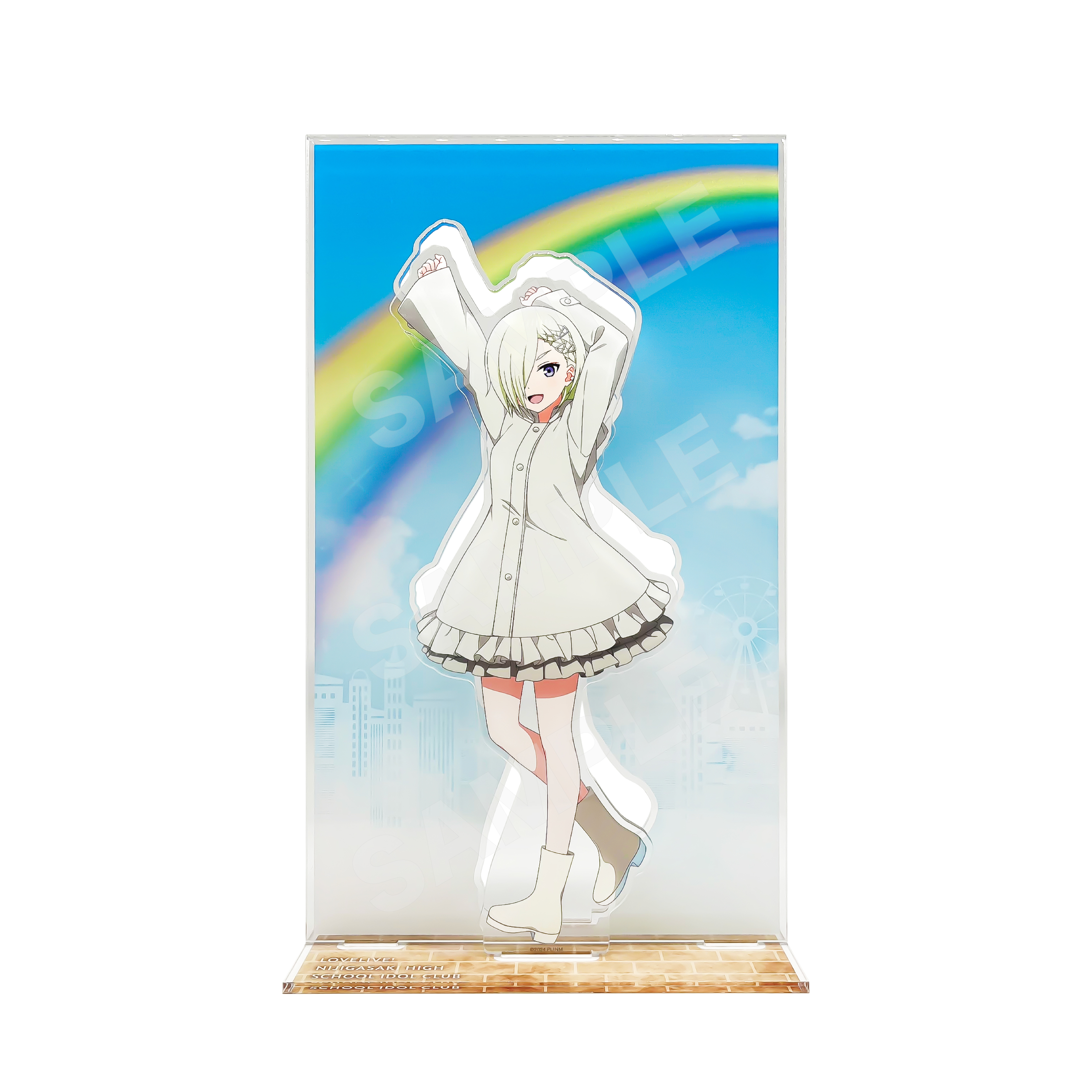 【ラブライブ!虹ヶ咲学園スクールアイドル同好会】レインコートver. 背景付きアクスタ /L ミア・テイラー 画像 2 | AniSmile