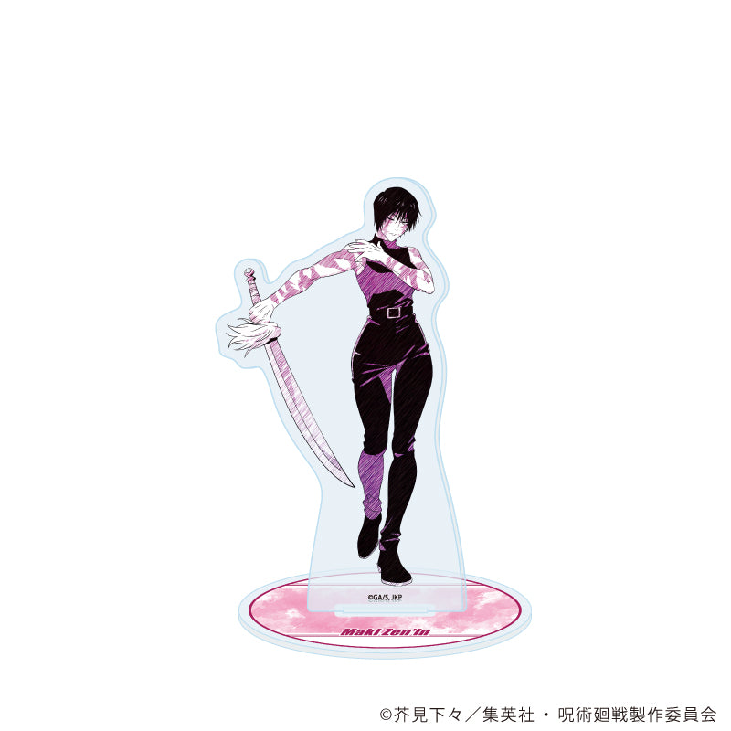 アクリルスタンド「呪術廻戦」54/禪院真希(グラフアートスケッチイラスト) - 公式商品画像 | AniSmile