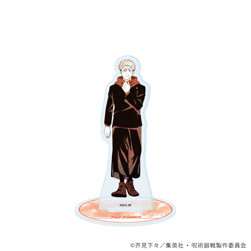 アクリルスタンド「呪術廻戦」51/虎杖悠仁(グラフアートスケッチイラスト) - 公式商品画像 | AniSmile