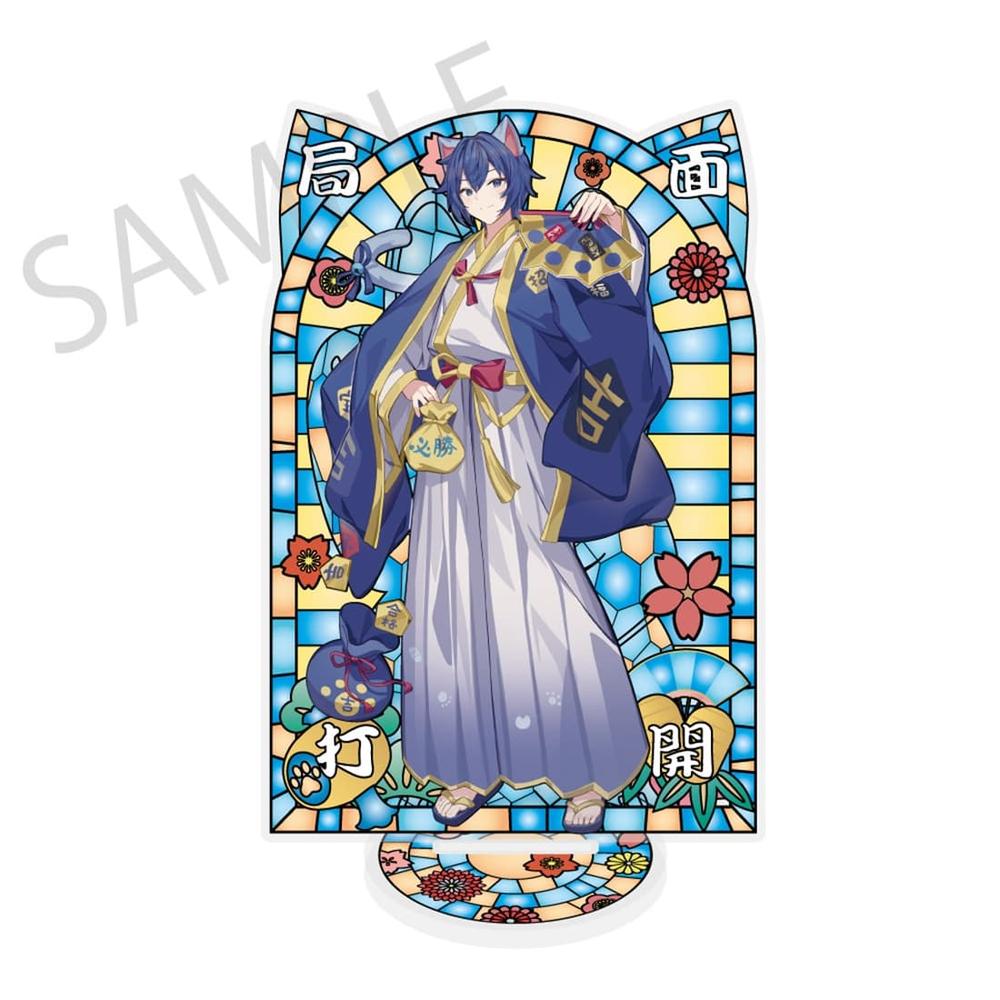 「初音ミク×招き猫×真夏の熊谷」ステンドグラス風素材加工アクリルスタンド KAITO Art by イコモチ - 公式商品画像 | AniSmile