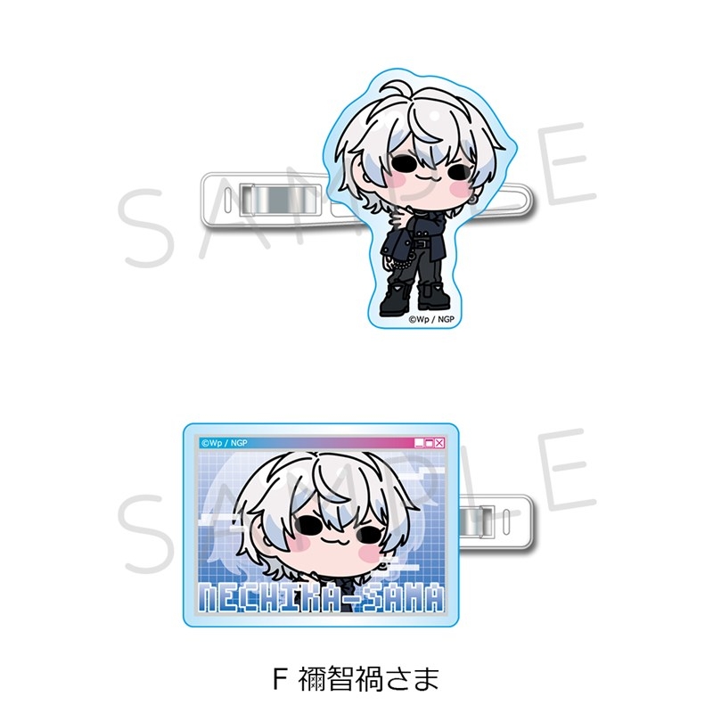 アニメ「NEEDY GIRL OVERDOSE」 前髪クリップ F(禰󠄀智禍さま) - official product image | AniSmile