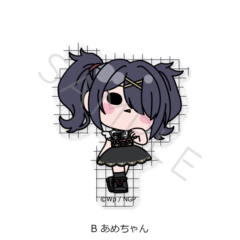 アニメ「NEEDY GIRL OVERDOSE」 クリアカードステッカー B(あめちゃん) - 官方商品图片 | AniSmile