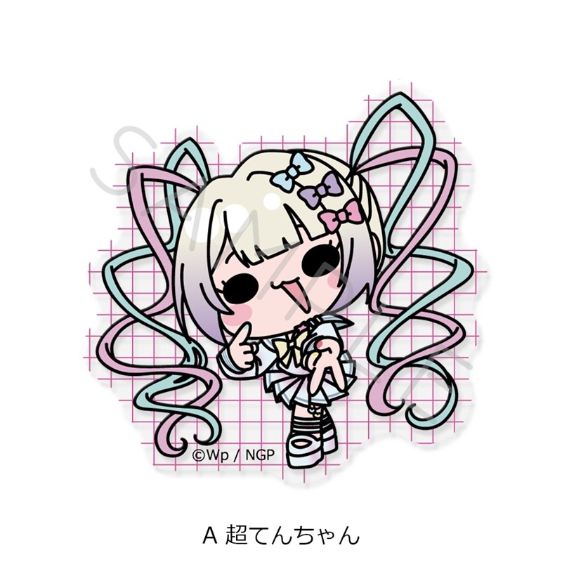 アニメ「NEEDY GIRL OVERDOSE」 クリアカードステッカー A(超てんちゃん) - 官方商品图片 | AniSmile