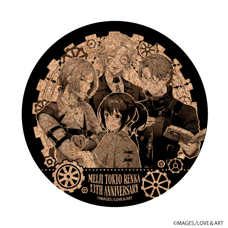 コルクコースター「明治東亰恋伽」04/藤田五郎&小泉八雲&チャーリー&綾月芽衣(公式イラスト) - 公式商品画像 | AniSmile