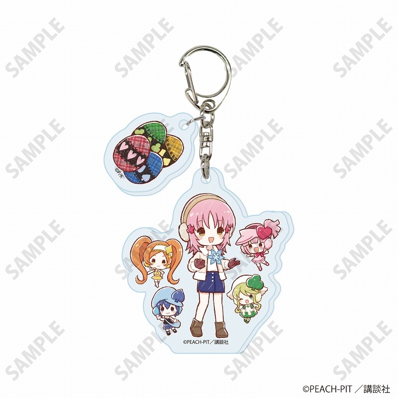 パーツ付きアクリルキーホルダー「しゅごキャラ!」01/冬ver. ブラインド(全9種)(グラフアートイラスト) Image 2 | AniSmile