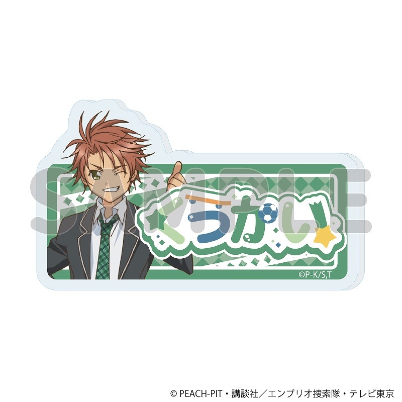 おなまえアクリルプレートバッジ「TVアニメ『しゅごキャラ!』」01/ブラインド(全9種)(公式イラスト) 图片 5 | AniSmile