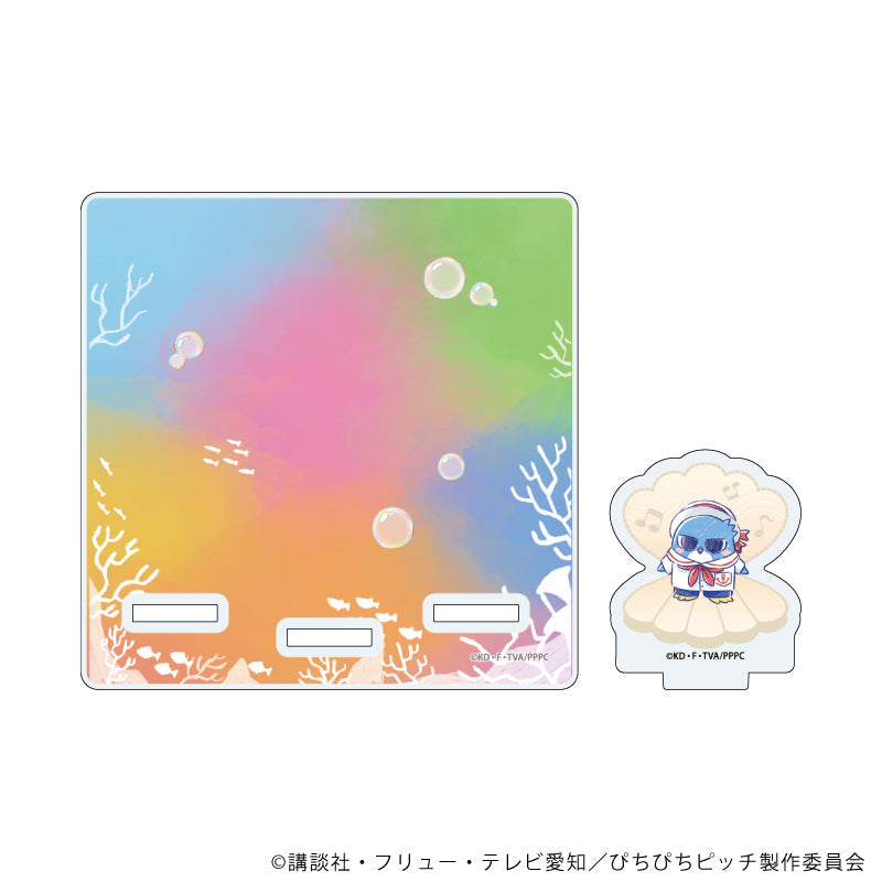 アクリルコースタースタンド「マーメイドメロディーぴちぴちピッチ」02/ヒッポ 貝殻ver.(グラフアートイラスト) - 公式商品画像 | AniSmile
