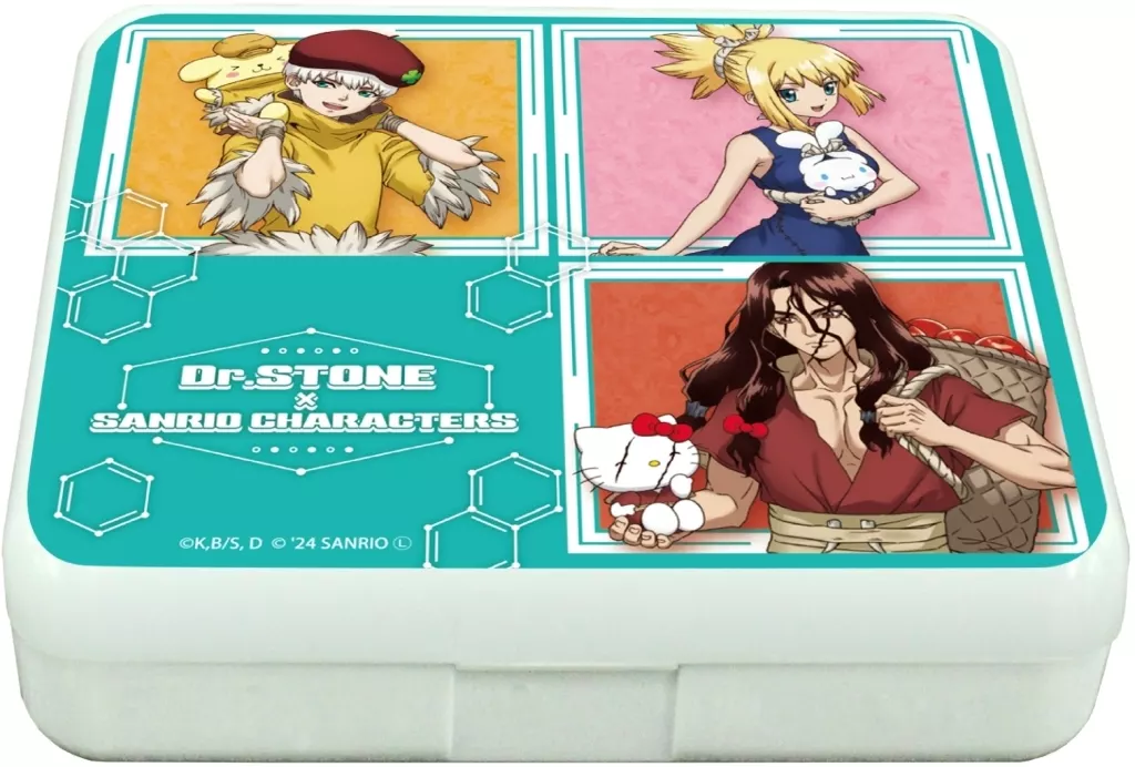 小物ケース「Dr.STONE×サンリオキャラクターズ」03/デザインC(コラボイラスト) - AniSmile