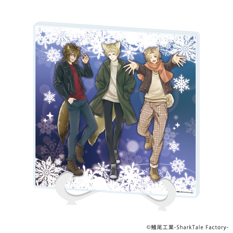 アクリルアートボード「細胞神曲」03/Animal Winter ver.(描き起こしイラスト) - AniSmile