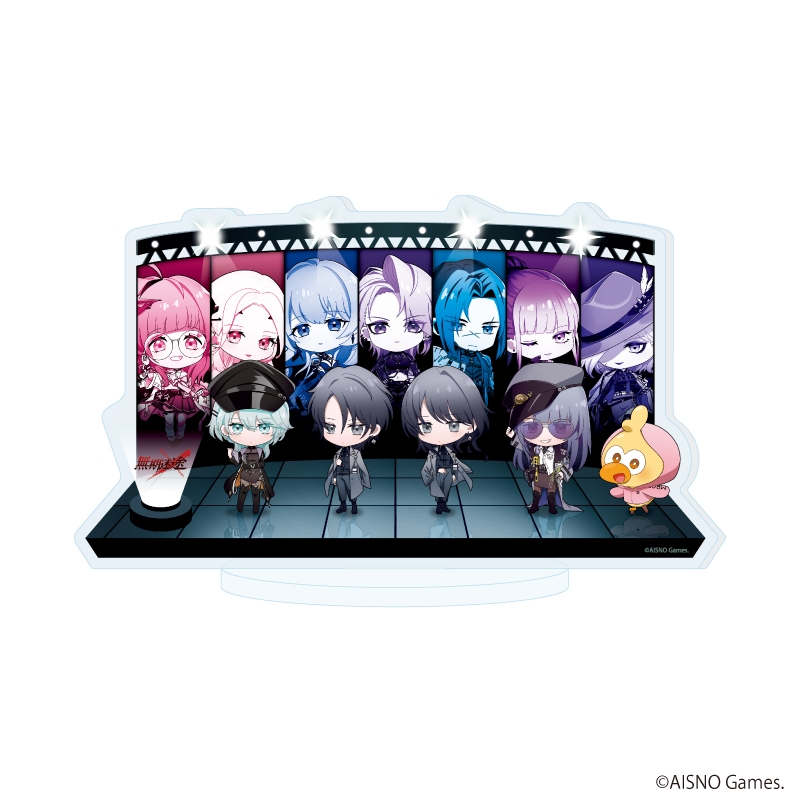 アクリルスタンド「無期迷途」23/集合デザイン(ミニキャライラスト) - official product image | AniSmile