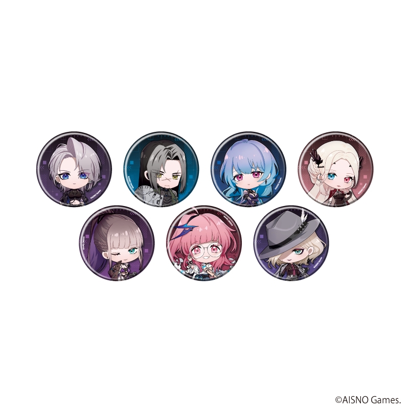 缶バッジ「無期迷途」05/ブラインド(全7種)(ミニキャライラスト) - AniSmile
