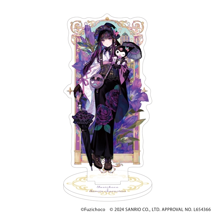 アクリルスタンド「藤ちょこ×サンリオキャラクターズ」05/クロミver.(コラボイラスト) - 公式商品画像 | AniSmile