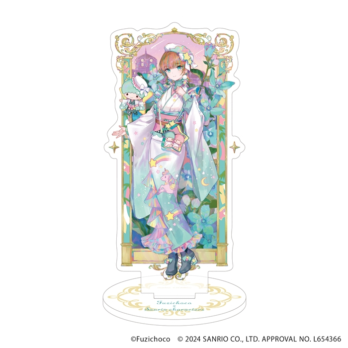 アクリルスタンド「藤ちょこ×サンリオキャラクターズ」02/リトルツインスターズ キキver.(コラボイラスト) - 公式商品画像 | AniSmile