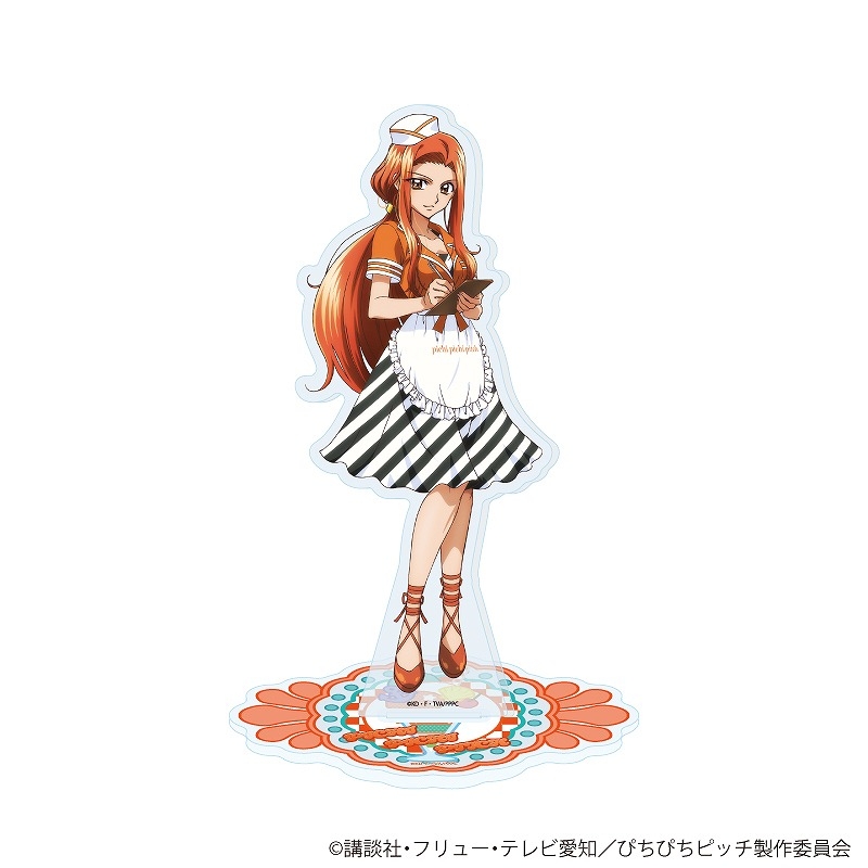 アクリルスタンド「マーメイドメロディーぴちぴちピッチ」17/沙羅 ダイナーver.(描き下ろしイラスト) - 公式商品画像 | AniSmile