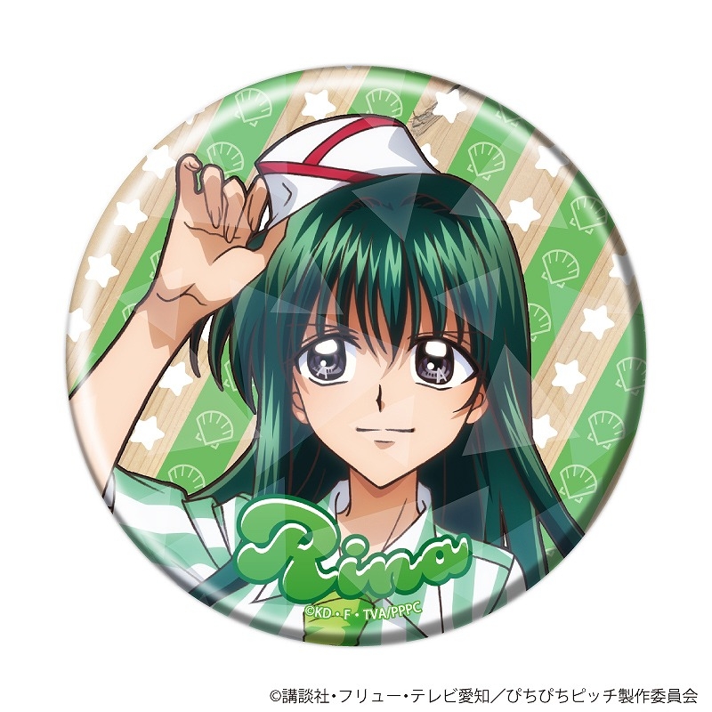 ホログラム缶バッジ(65mm)「マーメイドメロディーぴちぴちピッチ」04/ダイナーver. ブラインド(全8種)(描き下ろしイラスト) 画像 4 | AniSmile