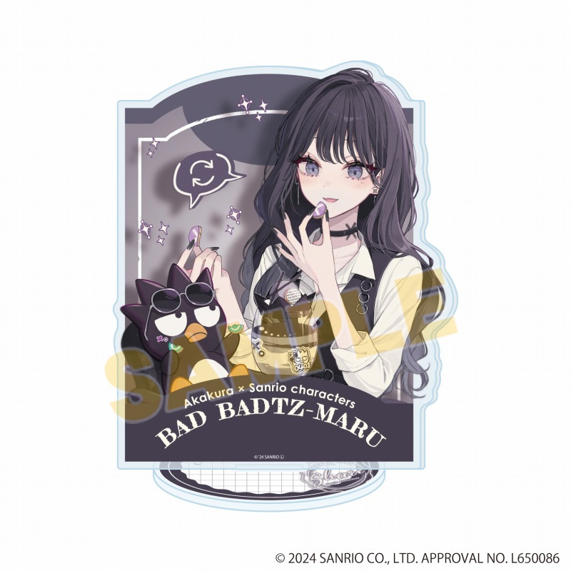 アクリルスタンド「赤倉×はぴだんぶい」37/バッドばつ丸(コラボイラスト) - 公式商品画像 | AniSmile