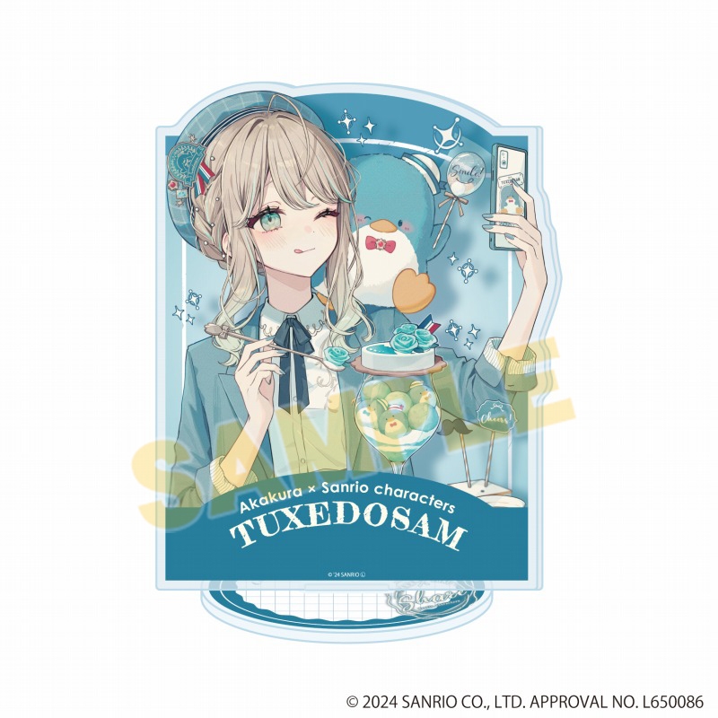 アクリルスタンド「赤倉×はぴだんぶい」32/タキシードサム(コラボイラスト) - 公式商品画像 | AniSmile