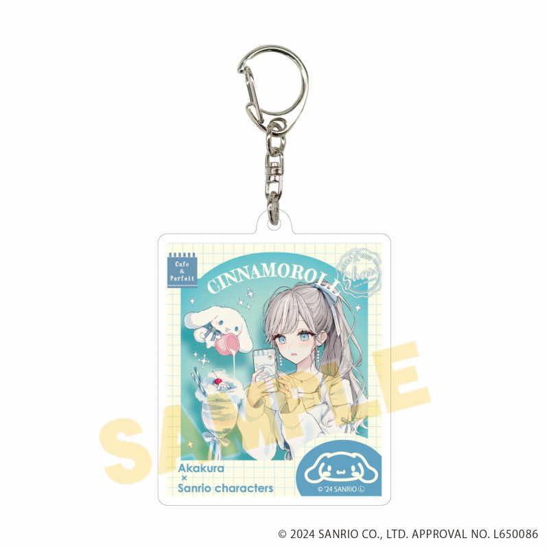 アクリルキーホルダー「赤倉×サンリオキャラクターズ」03/ブラインド(全6種)(コラボイラスト) 画像 2 | AniSmile