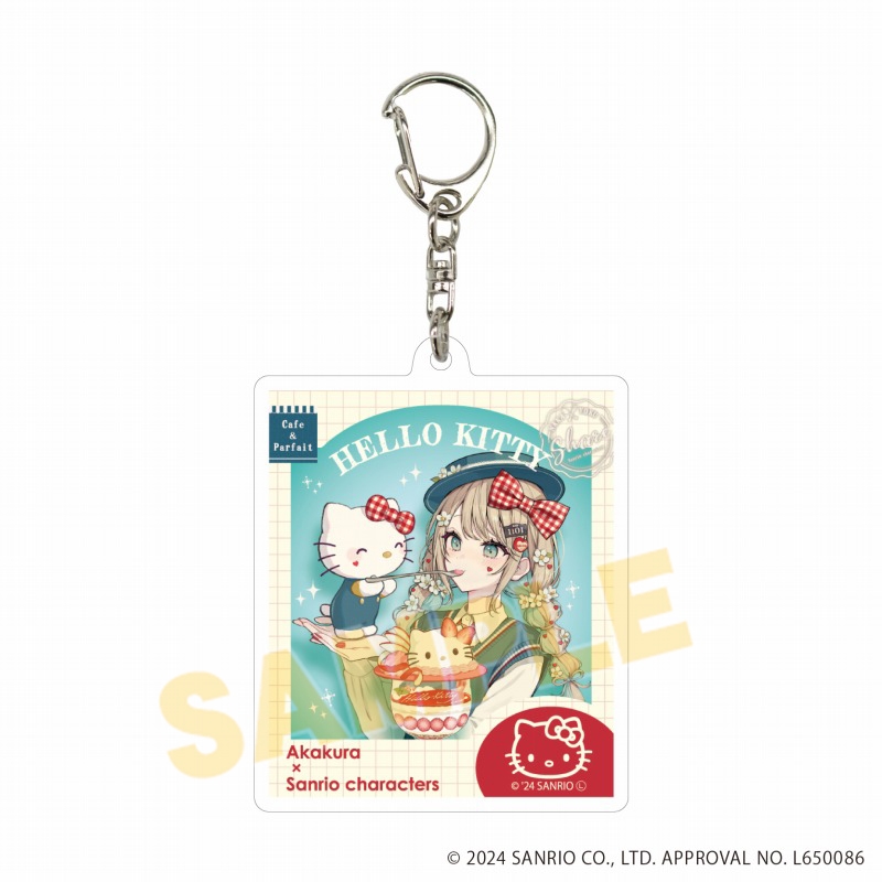 アクリルキーホルダー「赤倉×サンリオキャラクターズ」03/ブラインド(全6種)(コラボイラスト) 画像 3 | AniSmile