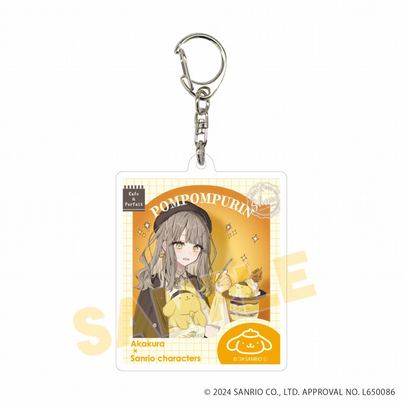 アクリルキーホルダー「赤倉×サンリオキャラクターズ」03/ブラインド(全6種)(コラボイラスト) 画像 4 | AniSmile