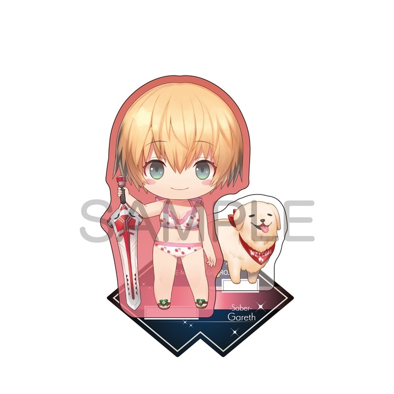Fate/Grand Order きゃらとりあ アクリルスタンド セイバー/ガレス - 公式商品画像 | AniSmile