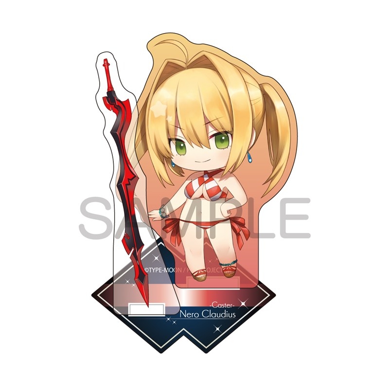 Fate/Grand Order きゃらとりあ アクリルスタンド キャスター/ネロ・クラウディウス - 公式商品画像 | AniSmile