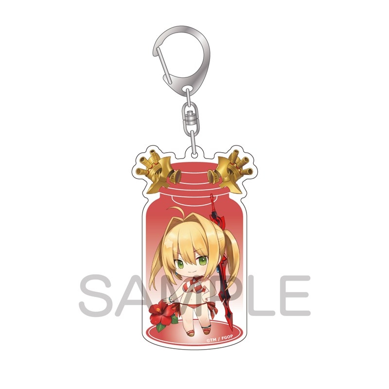 Fate/Grand Order きゃらとりあ アクリルキーホルダー キャスター/ネロ・クラウディウス - 公式商品画像 | AniSmile