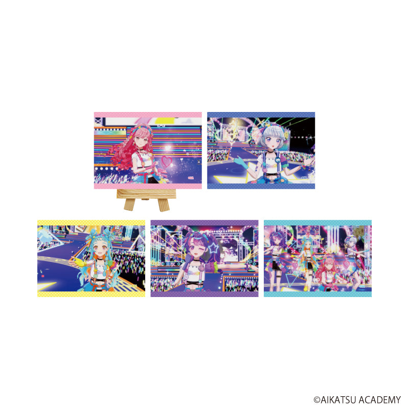 キャンバスボードミニ「アイカツアカデミー!」01/トレーディング(全5種)(場面写) - AniSmile