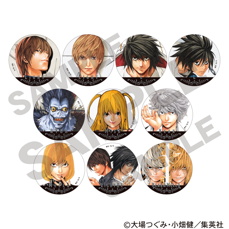 DEATH NOTE トレーディングメタル缶バッジ(再販) 图片 3 | AniSmile