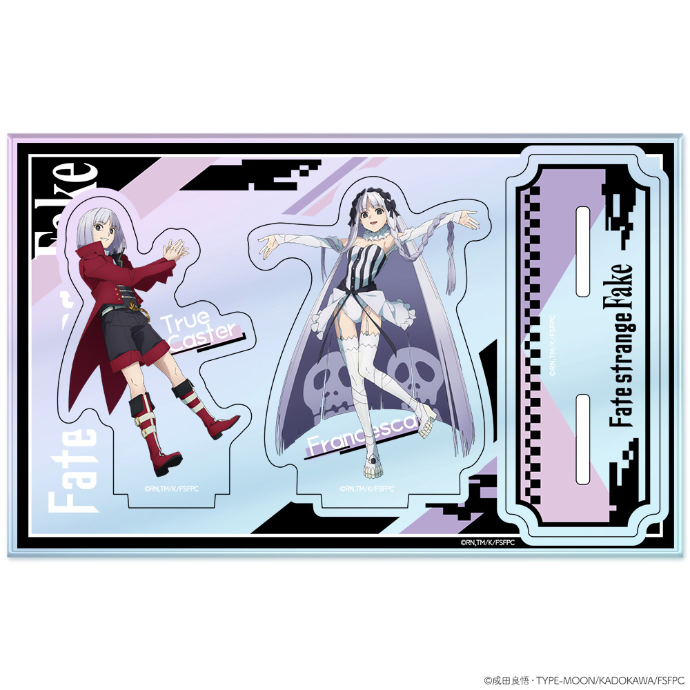『Fate/strange Fake』オーロラアクリルニコスタンド フランチェスカ・プレラーティ&真キャスター 画像 2 | AniSmile