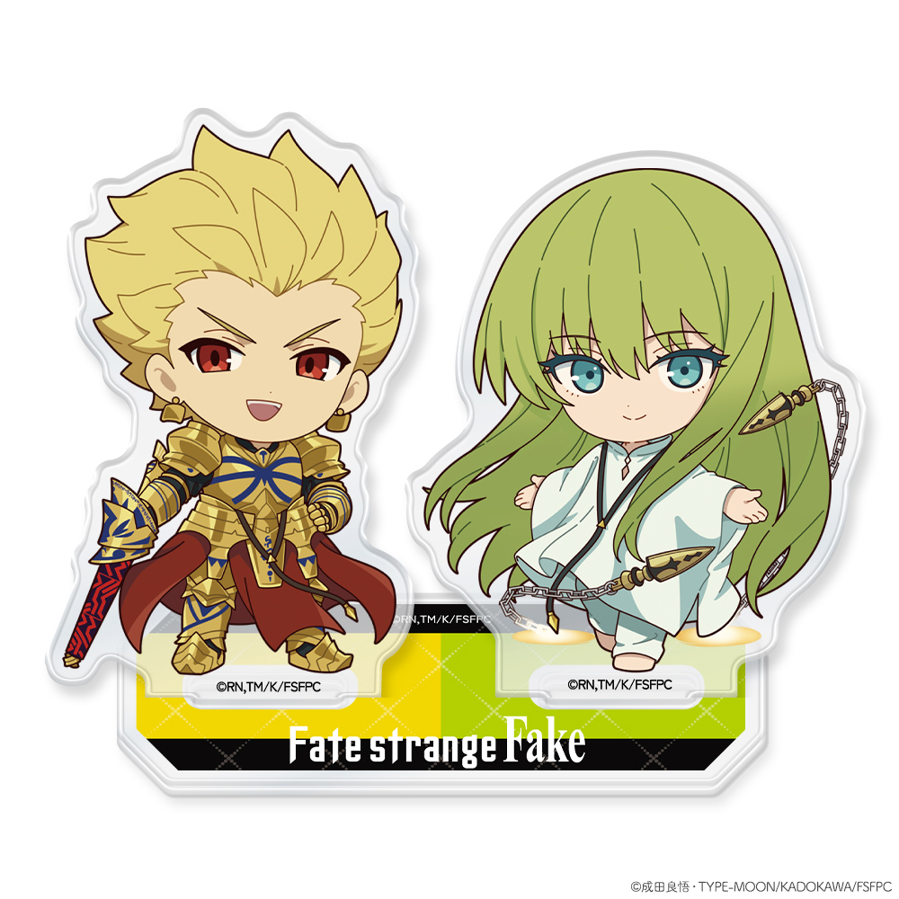 『Fate/strange Fake』アクリルキャラスタンド ミニキャラ アーチャー&ランサー - AniSmile
