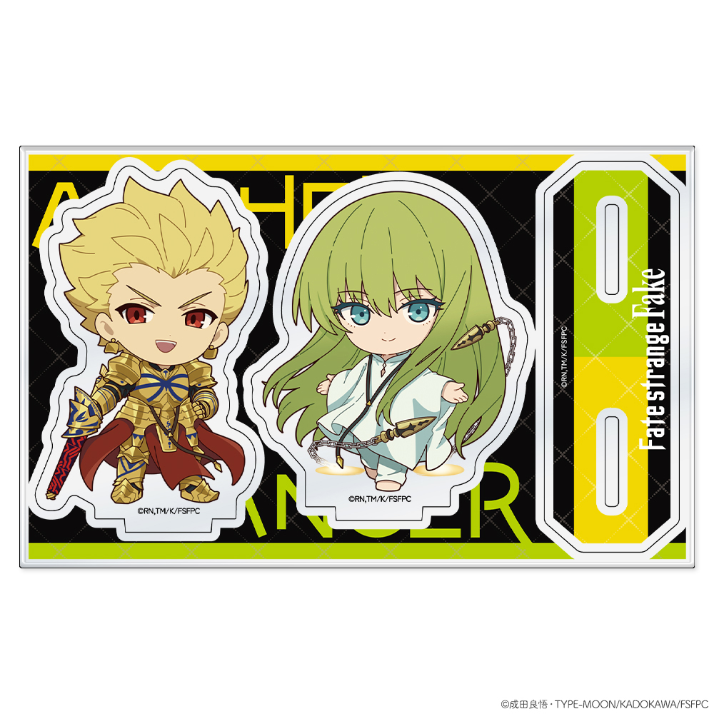 『Fate/strange Fake』アクリルキャラスタンド ミニキャラ アーチャー&ランサー Image 2 | AniSmile