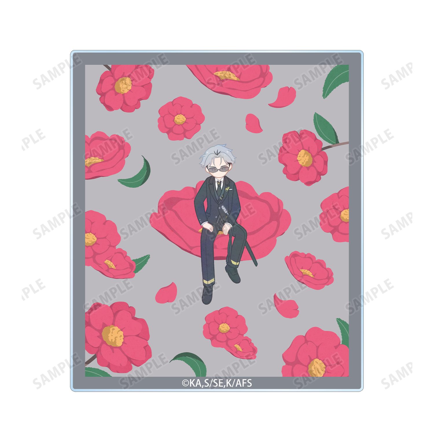 テレビアニメ『春夏秋冬代行者 春の舞』 寒月凍蝶 Botania アクリルカード2枚セット 画像 3 | AniSmile