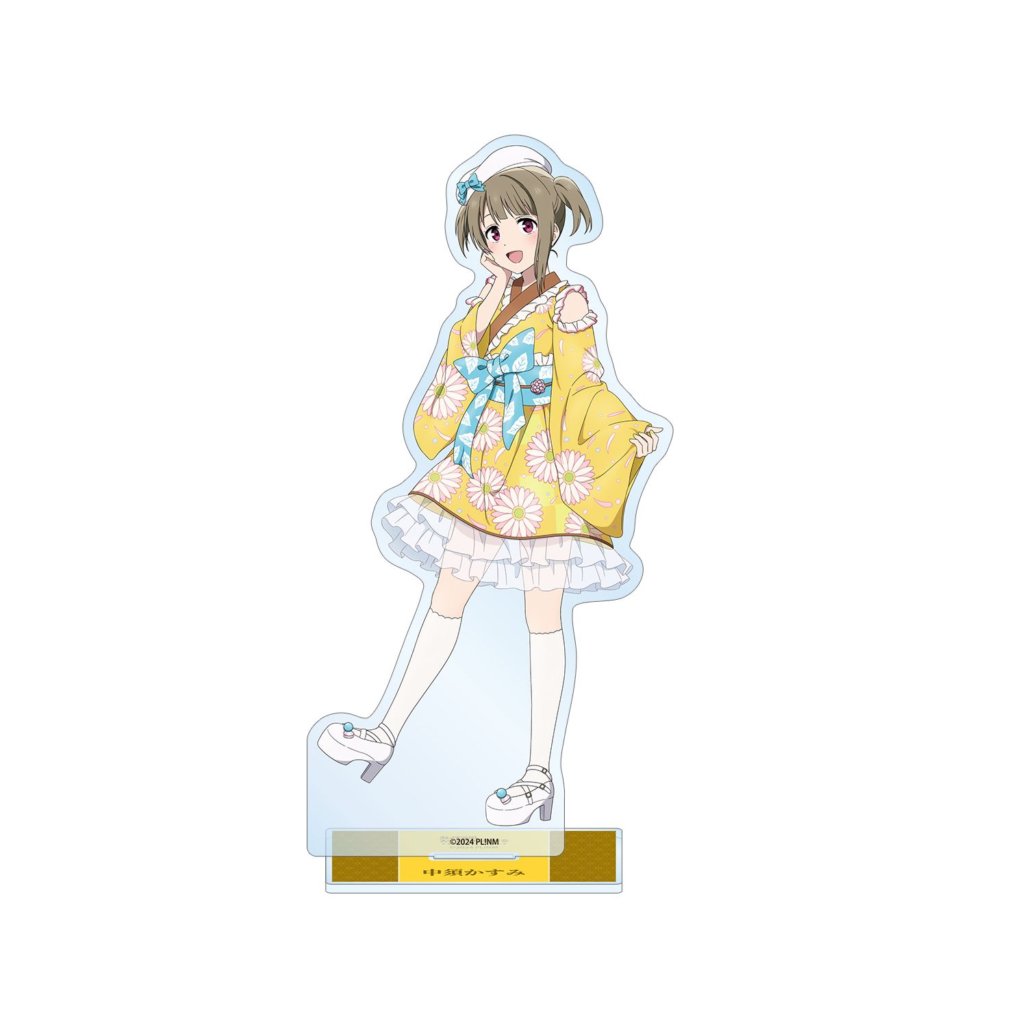 ラブライブ!虹ヶ咲学園スクールアイドル同好会 描き下ろし 中須かすみ 着物ドレスver. BIGアクリルスタンド - AniSmile