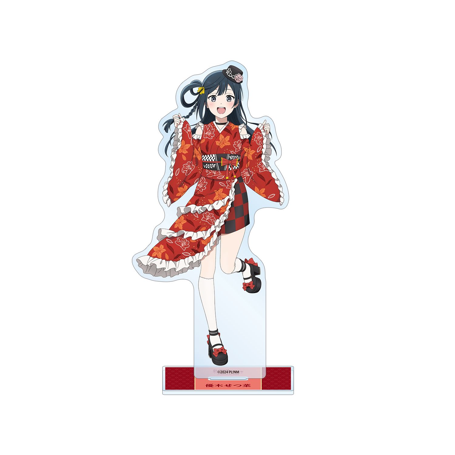 ラブライブ!虹ヶ咲学園スクールアイドル同好会 描き下ろし 優木せつ菜 着物ドレスver. BIGアクリルスタンド - AniSmile