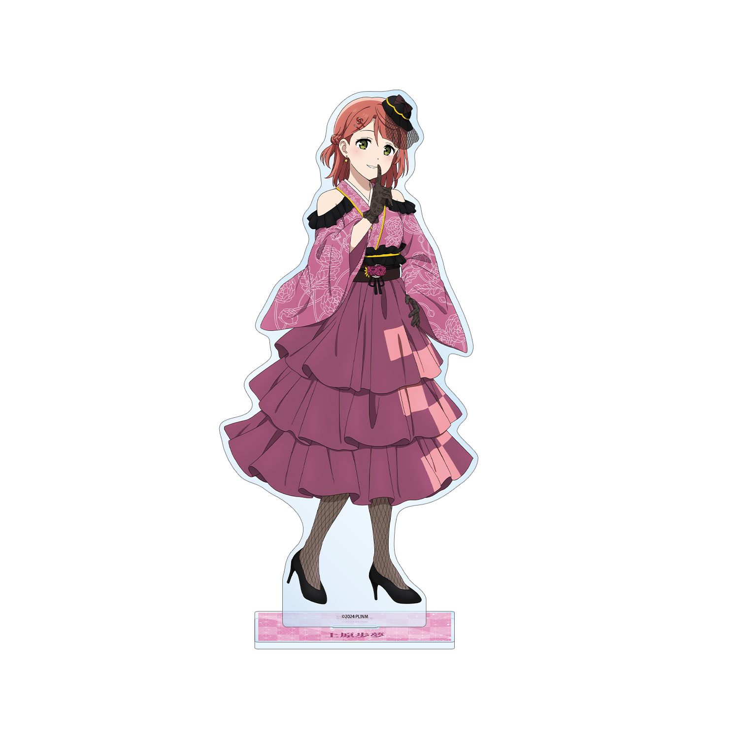 ラブライブ!虹ヶ咲学園スクールアイドル同好会 描き下ろし 上原歩夢 着物ドレスver. 特大アクリルスタンド - AniSmile