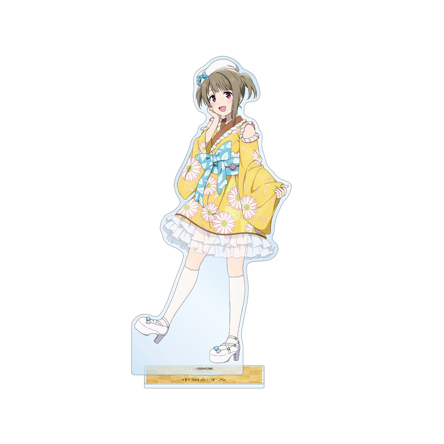 ラブライブ!虹ヶ咲学園スクールアイドル同好会 描き下ろし 中須かすみ 着物ドレスver. 特大アクリルスタンド - AniSmile