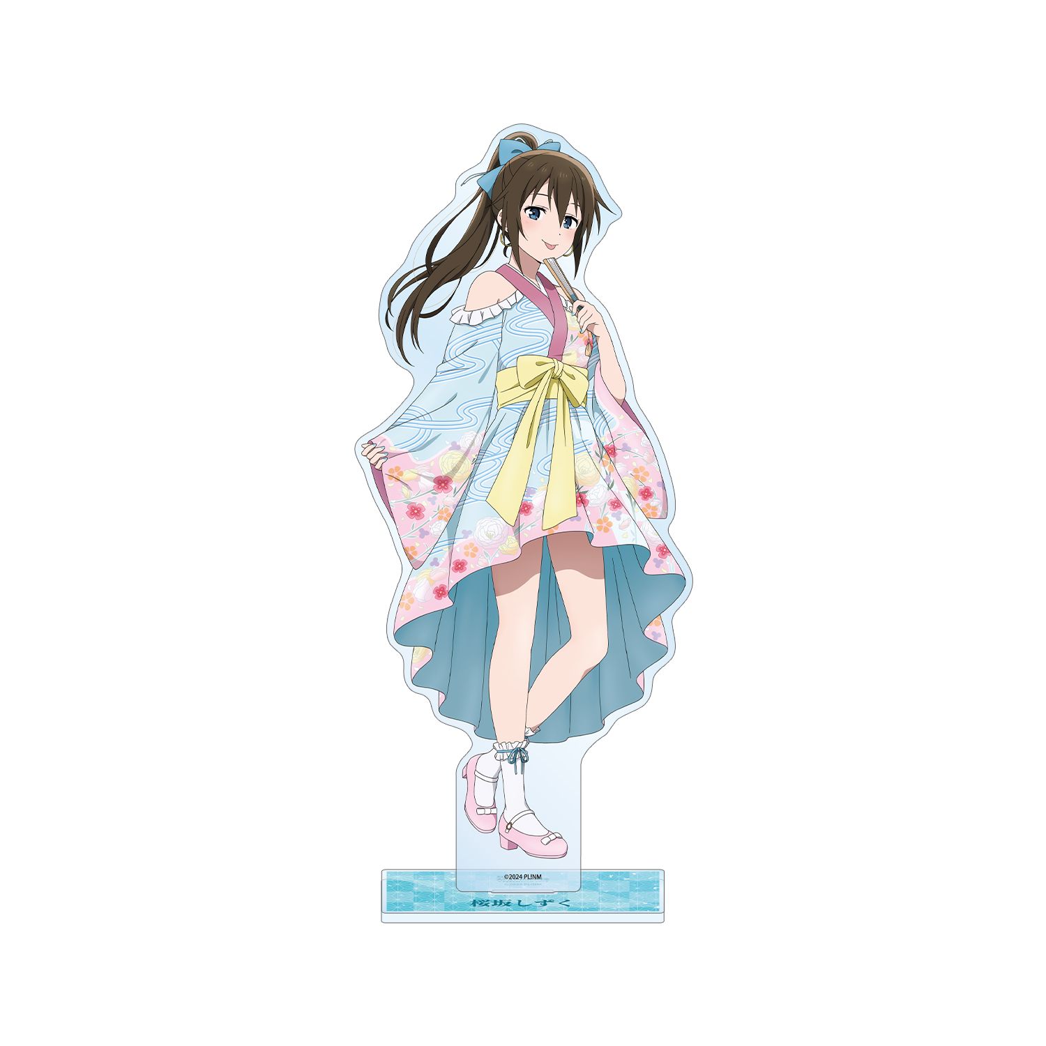 ラブライブ!虹ヶ咲学園スクールアイドル同好会 描き下ろし 桜坂しずく 着物ドレスver. 特大アクリルスタンド - AniSmile