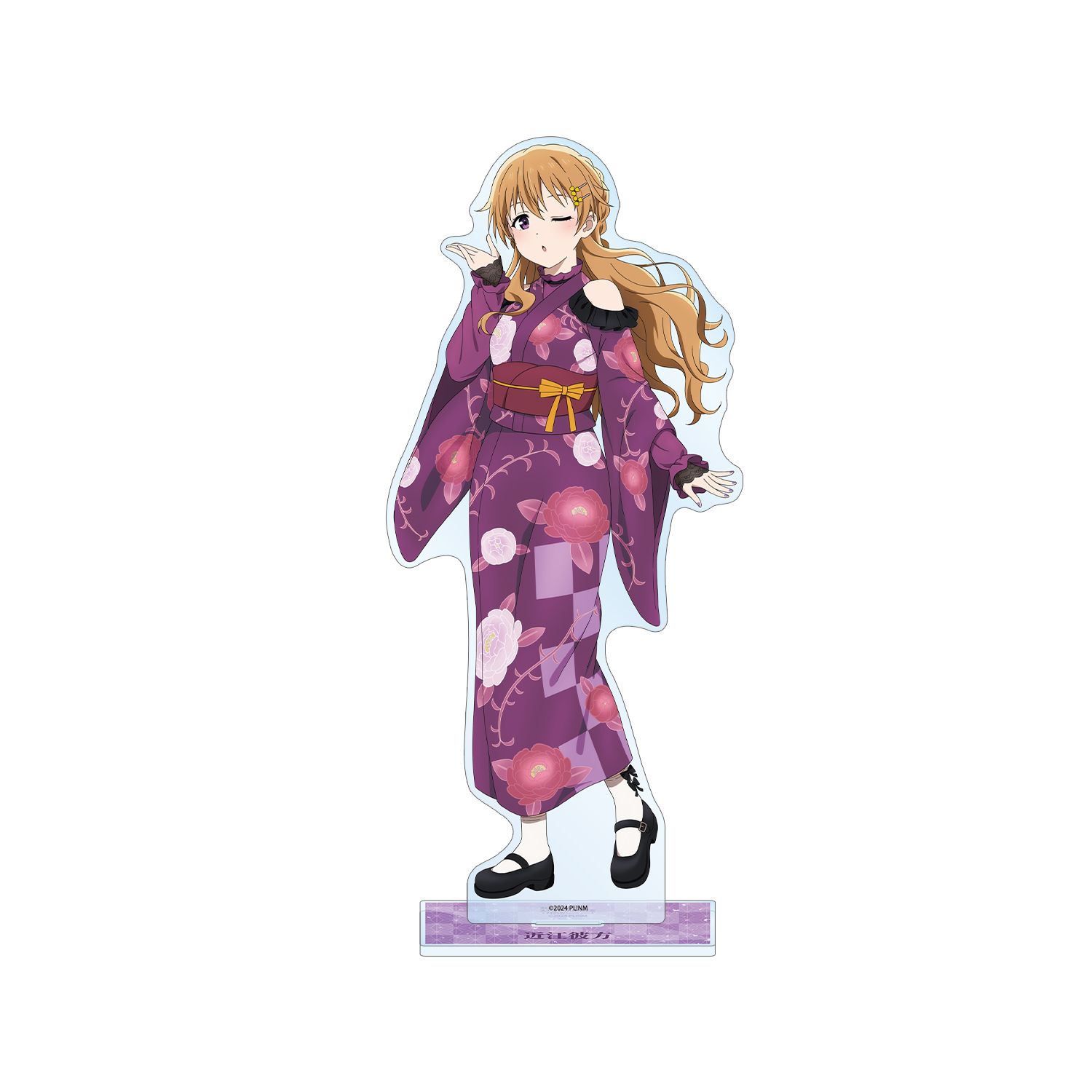 ラブライブ!虹ヶ咲学園スクールアイドル同好会 描き下ろし 近江彼方 着物ドレスver. 特大アクリルスタンド - AniSmile