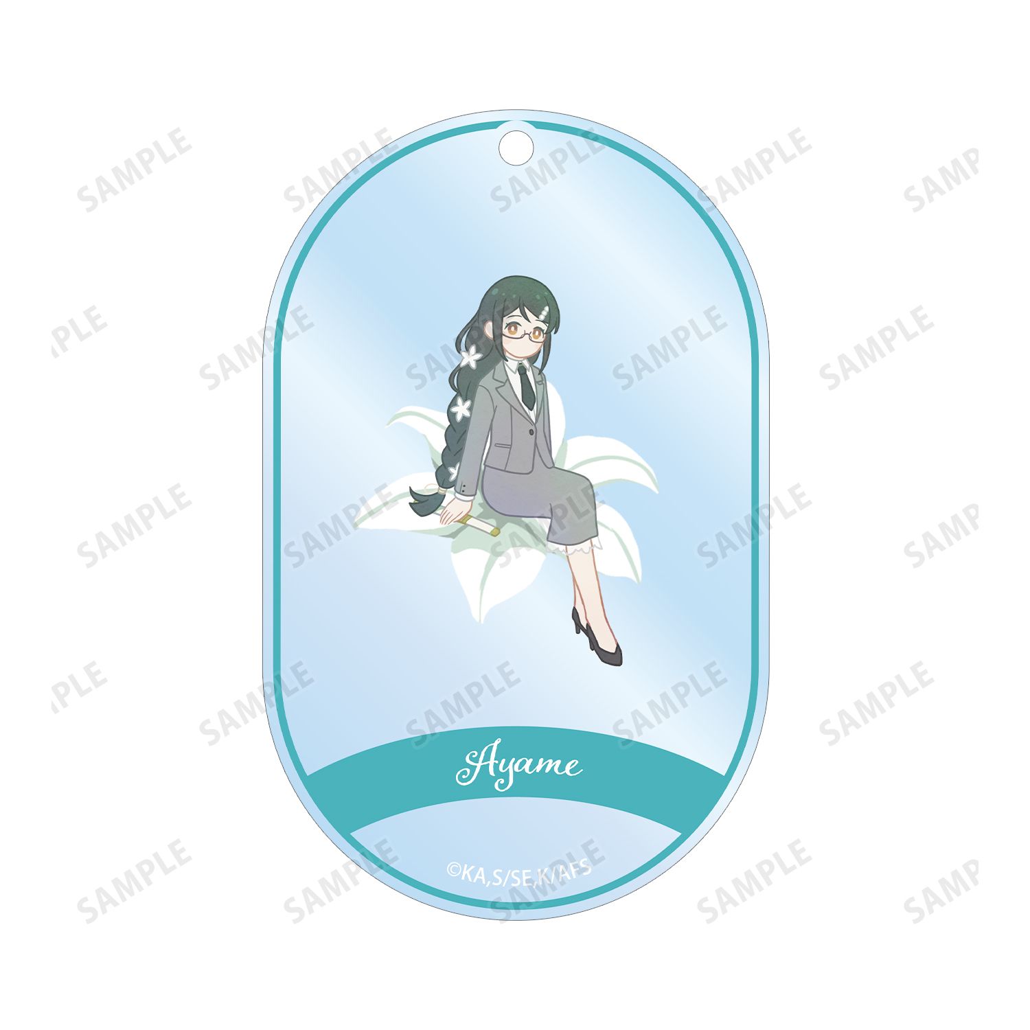 テレビアニメ『春夏秋冬代行者 春の舞』 葉桜あやめ Botania 2連ワイヤーBIGアクリルキーホルダー Image 3 | AniSmile