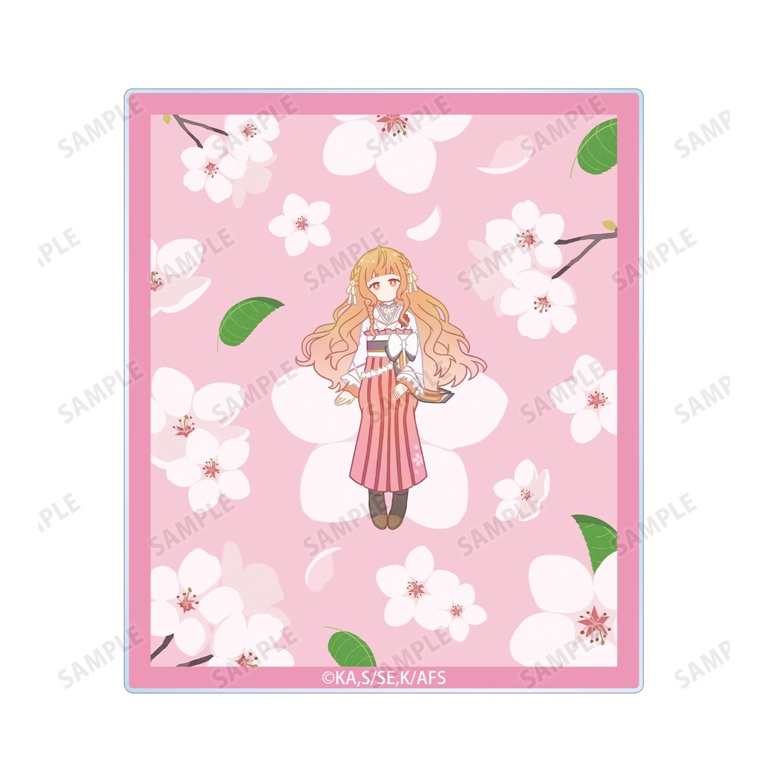 テレビアニメ『春夏秋冬代行者 春の舞』 花葉雛菊 Botania アクリルカード2枚セット Image 3 | AniSmile